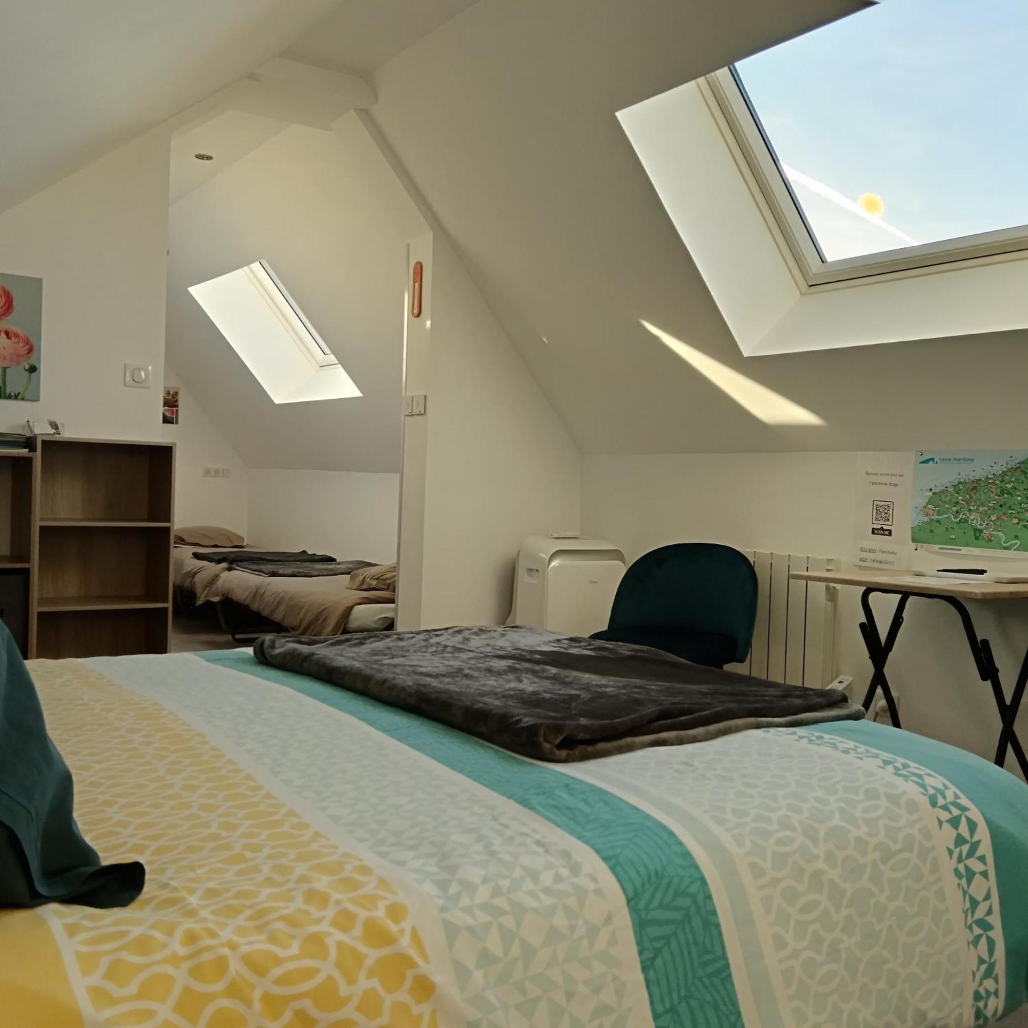 Louvetot L'Ancienne Forge 3 Chambres D'Hotes A L'Etage La Forge , L'Enclume Et Le Marteau מראה חיצוני תמונה